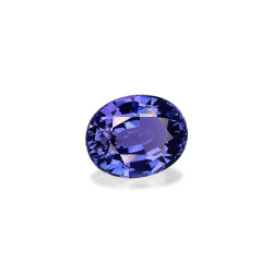 Ovale geslepen blauwe Tanzaniet 7.81 karaat
